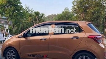 Hyundai i10 2015 Bản đủ Số sàn Xăng Vàng đồng