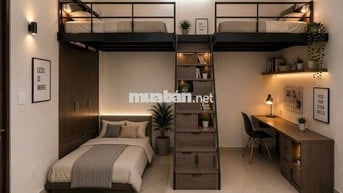 Trống phòng 2 không gian ngủ ngay CV Làng Hoa gần Quang Trung, VLU,IUH