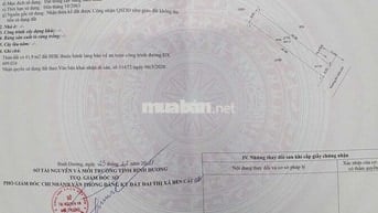 Bán đất Phú An, Bến Cát, Bình Dương