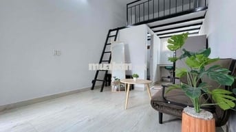 CHO THUÊ PHÒNG TRỌ CÓ GÁC ĐẦY ĐỦ NỘI THẤT RỘNG 30m2 GẦN VĂN LANG CS3