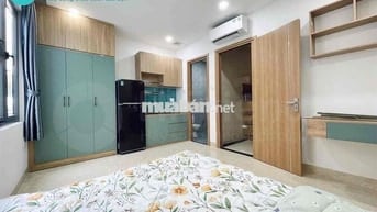 Phòng trọ Nguyễn Thượng Hiền, 25m2 full nt, thang máy, giặt sấy