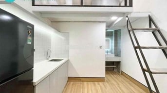 Phòng gác lửng, nhà có máy giặt và máy sấy