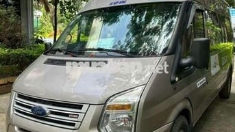Ford Transit 16 chỗ 2018 185000 km Vàng cát