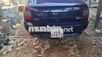 Fiat Siena Sedan 4-5 chỗ màu Xanh