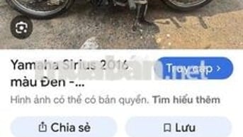 Yamaha Sirius 2016 Đen