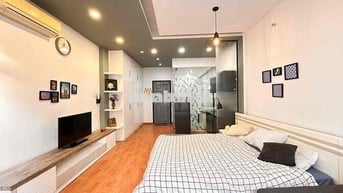 CHO THUÊ STUDIO FULL NỘI THẤT MỚI 100% BAN CÔNG GNGAY TRUNG TÂM QUẬN 1