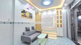 Nhà 3Tầng Sát cầu Chữ Y Quận 8 - Ngang 6.2m - Full NT Cao Cấp - 4.Đ