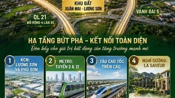 🏡 ĐẤT XUÂN MAI – LƯƠNG SƠN: ĐÓN ĐẦU HẠ TẦNG, NẮM BẮT CƠ HỘI TĂNG GIÁ