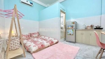 TRỐNG SẴN STUDIO FULL NỘI THẤT 1 NGƯỜI - GẦN ĐH VĂN HIẾN - ĐẦM SEN.