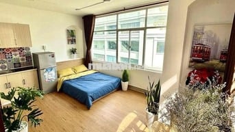 Studio cho thuê mặt tiền Trần Hưng Đạo q5, thang máy, giữ phòng đầu t7