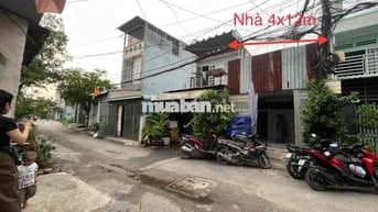 CHÍNH CHỦ NHÀ 4x12M MT HẺM 460 TRẦN THỊ CỜ - ĐƯỜNG THÔNG - GIÁ 1.15 TY
