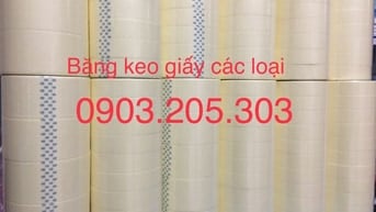 Bán Băng Keo Giấy tại Bình Thạnh, Gò Vấp, Tân Bình, Thủ Đức, Giá sỉ
