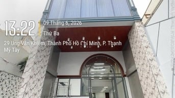 Cho thuê nhà MT Ung Văn Khiêm P.25,Bình Thạnh  + Diện tích: 7,5m x31m