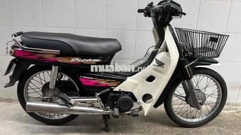 Honda Dream lùn Thái 1998 Trắng Đen Hồng