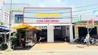 Cho thuê mặt bằng trệt lửng mặt tiền khu dân cư Metro