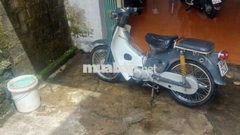 Honda Cub Cổ điển Trắng xám