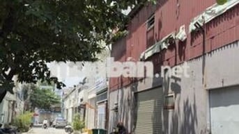 Nhà xưởng ngang 16m5 dài 12m, 400m sàn đường 12m Phan Huy Ích