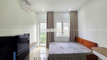 cho thuê studio ban công full nt gần lotte,rmit,tdtu dễ đi qua q1,4,8
