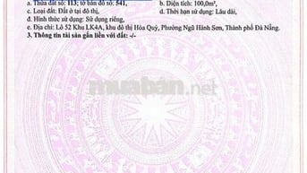 BÁN ĐẤT MT THÂM TÂM NGAY TRỤC MINH MẠNG– GIÁ TỐT KHU VỰC