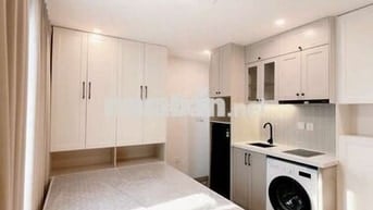 có để xe điện, studio gần lăng bác, 25m2 full đồ