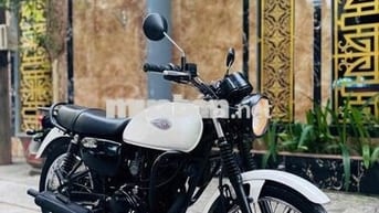 Kawasaki W175 Đặc biệt Trắng xe nguyên bàn đẹp