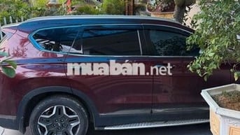 Hyundai SantaFe Premium 2021 Số tay 58.000 km Đỏ
