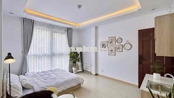 Studio mặt tiền Quận 5,thang máy trống sẵn cho thuê