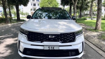 Kia Sorento 2022 Full xăng Signature Trắng/Kem