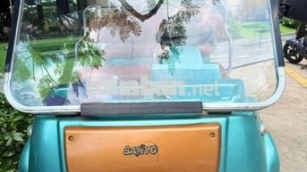Xe điện Sanyo 4-6 chỗ màu Xanh ngọc