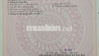 mình có miếng đất chưa qua đầu tư. 100% thổ cư