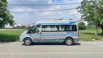 Ford Transit Luxury 2015 Bạc 16 chỗ