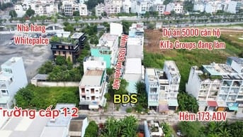 Lô đất 8x17 mặt tiền hẻm 173 An Dương Vương, Bình Tân