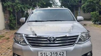 Toyota Fortuner 7 chỗ Xăng Số tự động Bạc