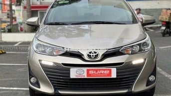 Toyota Vios 1.5G 2020 Nâu vàng 60.000 km