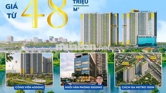 Hàng Hiếm Cạnh Metro: Căn Góc 3PN 1 Căn/Tầng, P.Khách Siêu Rộng