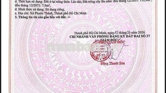 Chính chủ gửi bán lô đất cực đẹp