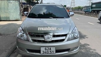 Toyota Innova G 2008 Số sàn Bạc 8 chỗ zin ko loi