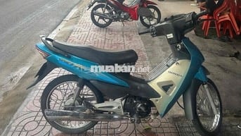 Honda Wave TQ Xanh đi cày, chở hàng, máy êm ru
