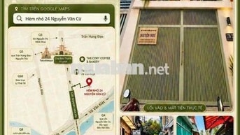 Chính Chủ Cho Thuê Nhà Hẻm TK 12 Võ Văn Kiệt Trần Hưng Đạo 13tr 2pn3wc