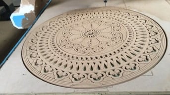 Làm mẫu đúc nhôm, gia công mẫu cnc gỗ