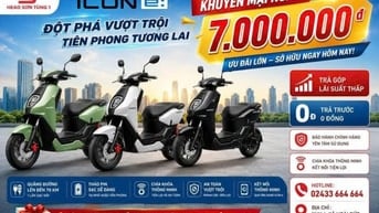 HONDA ICON e: – ĐỘT PHÁ VƯỢT TRỘI, TIÊN PHONG TƯƠNG LAI
