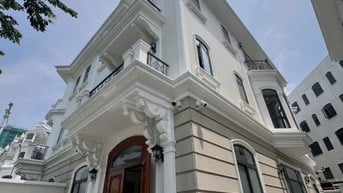 Cho Thuê Nhà Biệt Thự Đường Lâm Quang Ky rộng 25m, Thạnh Mỹ Lợi, Q2