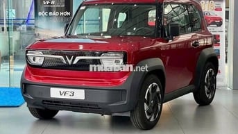 VinFast VF3 Plus Đỏ/Xanh lá nhạt trả trước 50tr