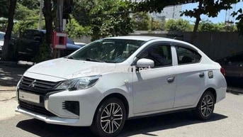 Mitsubishi Mirage 2021 Số sàn 50000 km Trắng