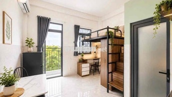 Căn Hộ Duplex đón SV 2k8 - Ban công - Full nội thất Gần ĐH Công Thương