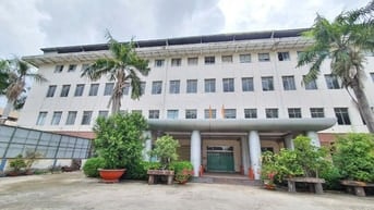 Cho thuê kho kết hợp văn phòng DT 1500m2 tại mặt tiền xe ra vào đường 