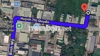Bán Đất Đường Huỳnh Thị Quyến, Bình Mỹ 5x25 Thổ Cư - 2,5 Tỷ