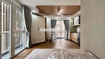 cho thuê studio 2 ban công cực thoáng - ngay văn lang cơ sở 3