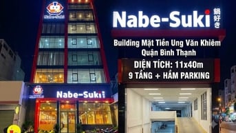 120 Tỷ! Bán Mặt Tiền 11x40m Ung Văn Khiêm - Xây Hầm 9 Tầng