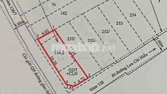 Bán Đất 2 mặt hẻm Lưu Chí Hiếu